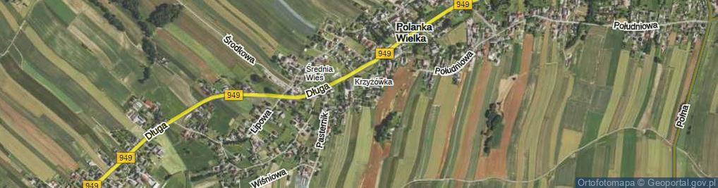 Zdjęcie satelitarne Nowa ul.